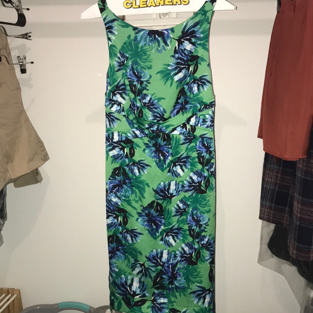 Banana Republic NWT Green Floral Dress